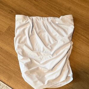 Babaton Light Blue Strapless Top